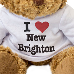 I LOVE NEW BRIGHTON - Teddy Bear - Cute Cuddly Soft Adorable - Gift Present