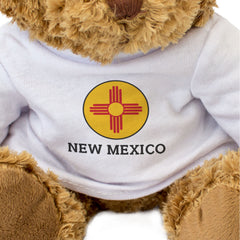 NEW MEXICO FLAG ROUNDEL - Teddy Bear - Cute Cuddly Soft - USA Gift Present