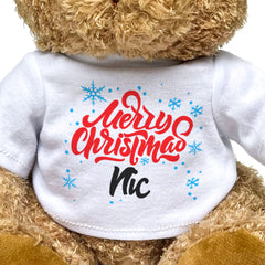 Merry Christmas Nic - Teddy Bear