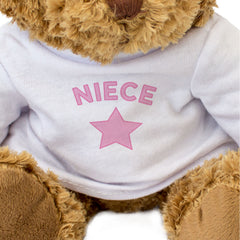 NIECE - Teddy Bear - Cute Cuddly Soft Adorable - Funny Gift Present