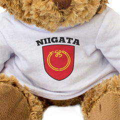 NIIGATA PREFECTURE FLAG - Teddy Bear - Cute Cuddly Soft - Japan Gift Present