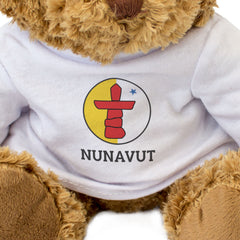 NUNAVUT FLAG ROUNDEL - Teddy Bear - Cute - Funny Canada Souvenir Gift Present