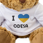 I Love Odesa (Ukraine Flag) - Teddy Bear