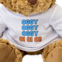 OGGY OGGY OGGY OI OI OI - Teddy Bear - Cute Funny Soft Souvenir Gift Present