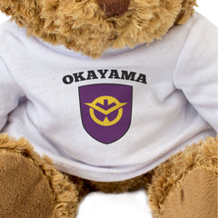 OKAYAMA PREFECTURE FLAG - Teddy Bear - Cute Cuddly Soft - Japan Gift Present