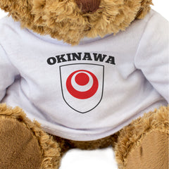 OKINAWA PREFECTURE FLAG - Teddy Bear - Cute Cuddly Soft - Japan Gift Present