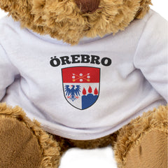 ÖREBRO FLAG - Teddy Bear - Cute Cuddly Soft Adorable - Sweden Gift Present