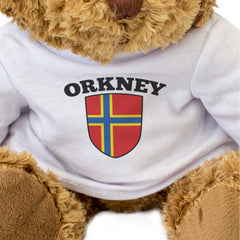 Orkney Flag - Teddy Bear - Gift Present
