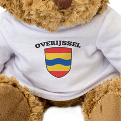 OVERIJSSEL FLAG - Teddy Bear - Cute Cuddly Soft - Netherlands Gift Present