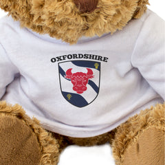 OXFORDSHIRE COUNTY FLAG - Teddy Bear - Cute Cuddly Soft - Gift Present