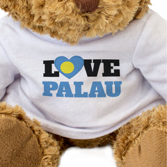 LOVE PALAU (FLAG HEART) - Teddy Bear - Cute Soft Funny - Souvenir Gift Present