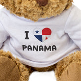 I Love Panama Flag - Teddy Bear
