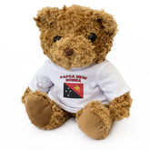 PAPUA NEW GUINEA + FLAG - Teddy Bear - Cute Funny Souvenir Gift Present - Image 1