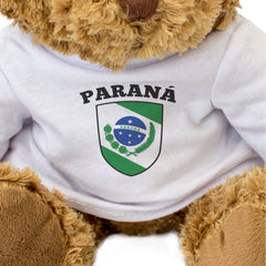PARANÁ FLAG - Teddy Bear - Cute Cuddly Soft Adorable - Brazil Gift Present