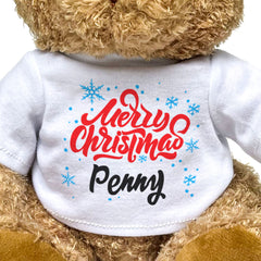 Merry Christmas Penny - Teddy Bear