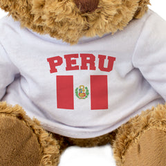 PERU + FLAG - Teddy Bear - Cute Funny Peruvian Souvenir Gift Present - Image 3