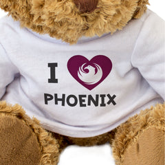 I LOVE PHOENIX FLAG - Teddy Bear - Cute Cuddly Soft - Arizona USA Gift Present
