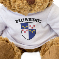 PICARDIE FLAG - Teddy Bear - Cute Cuddly Soft - Picardy France Gift Present