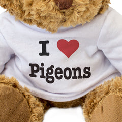 I Love Pigeons - Teddy Bear