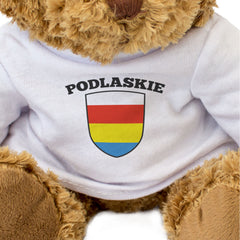 PODLASKIE FLAG - Teddy Bear - Cute Cuddly Soft - Poland Polska Gift Present