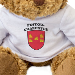 POITOU-CHARENTES FLAG - Teddy Bear - Cute Cuddly Soft - France Gift Present