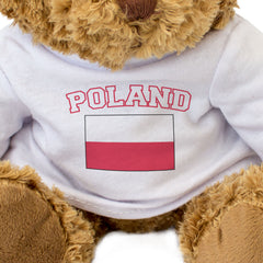 POLAND + FLAG - Teddy Bear - Cute Funny Polish Souvenir Gift Present - Image 3