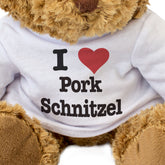 I Love Pork Schnitzel - Teddy Bear