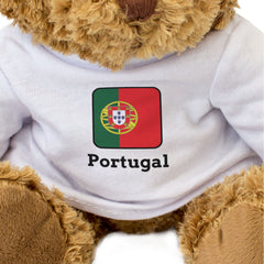 PORTUGAL FLAG SQUARE - Teddy Bear - Cute - Portuguese Souvenir Gift Present