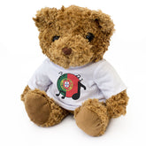 PORTUGAL FLAG (MUSICAL NOTES) - Teddy Bear - Portuguese Music Fan Gift Present