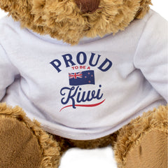 PROUD TO BE A KIWI - Teddy Bear - Cute Cuddly Soft - New Zealand Gift Present