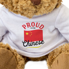 PROUD TO BE CHINESE - Teddy Bear - Cute Cuddly Soft - China Gift Present