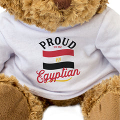 PROUD TO BE EGYPTIAN - Teddy Bear - Cute Cuddly Soft - Egypt Gift Present