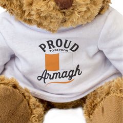 PROUD TO BE FROM ARMAGH - Teddy Bear - Ireland County Armagh Gift Present