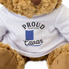 PROUD TO BE FROM CAVAN - Teddy Bear - Ireland County Cavan Gift Present