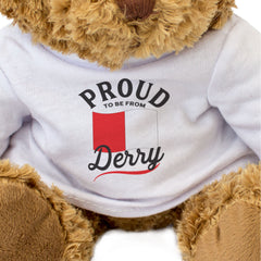 PROUD TO BE FROM DERRY - Teddy Bear - Ireland County Derry Gift Present