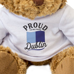 PROUD TO BE FROM DUBLIN - Teddy Bear - Ireland County Dublin Gift Present
