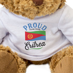PROUD TO BE FROM ERITREA - Teddy Bear - Cute Cuddly - Eritrean Gift Present
