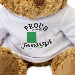 PROUD TO BE FROM FERMANAGH - Teddy Bear - Ireland County Fermanagh Gift Present