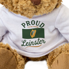 PROUD TO BE FROM LEINSTER - Teddy Bear - Ireland County Leinster Gift Present