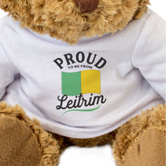PROUD TO BE FROM LEITRIM - Teddy Bear - Ireland County Leitrim Gift Present