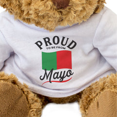 PROUD TO BE FROM MAYO - Teddy Bear - Ireland County Mayo Gift Present