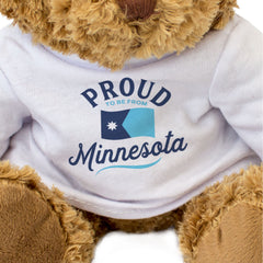 PROUD TO BE FROM MINNESOTA - Teddy Bear - Cute Cuddly Soft - Gift Present