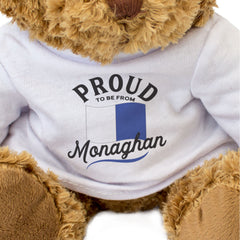 PROUD TO BE FROM MONAGHAN - Teddy Bear - Ireland County Monaghan Gift Present