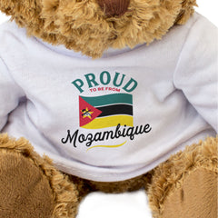 PROUD TO BE FROM MOZAMBIQUE - Teddy Bear - Cute - Mozambican Gift Present
