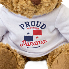 PROUD TO BE FROM PANAMA - Teddy Bear - Cute Cuddly - Panamanian Gift Present