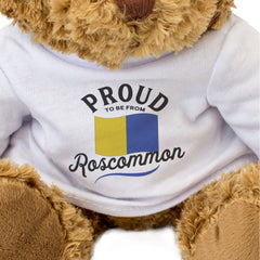 PROUD TO BE FROM ROSCOMMON - Teddy Bear - Ireland County Roscommon Gift Present