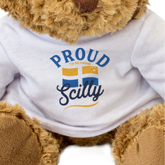 PROUD TO BE FROM SCILLY - Teddy Bear - Cute Soft Funny - Souvenir Gift Present
