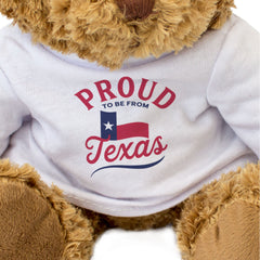 PROUD TO BE FROM TEXAS - Teddy Bear - Cute Cuddly Soft - Gift Present