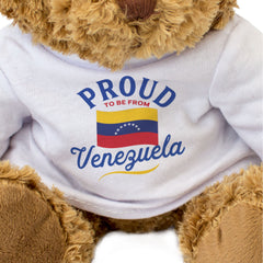 PROUD TO BE FROM VENEZUELA - Teddy Bear - Cute Cuddly - Venezuelan Gift Present