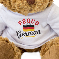 PROUD TO BE GERMAN - Teddy Bear - Cute Cuddly Soft - Germany Gift Present